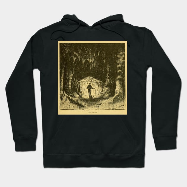 THE ORGAN - Cavern Illustration Vintage Hoodie by maxberube